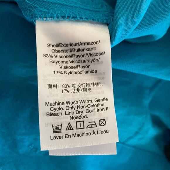 DKNY Solid Pull On Belted Wide Leg Pants - Picture 7 of 12